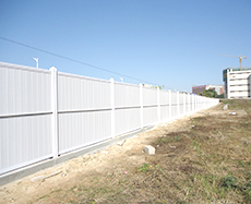 深圳地鐵PVC施工圍擋,提升施工形象、美化城市！