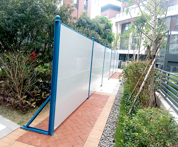 活動圍墻施工方法